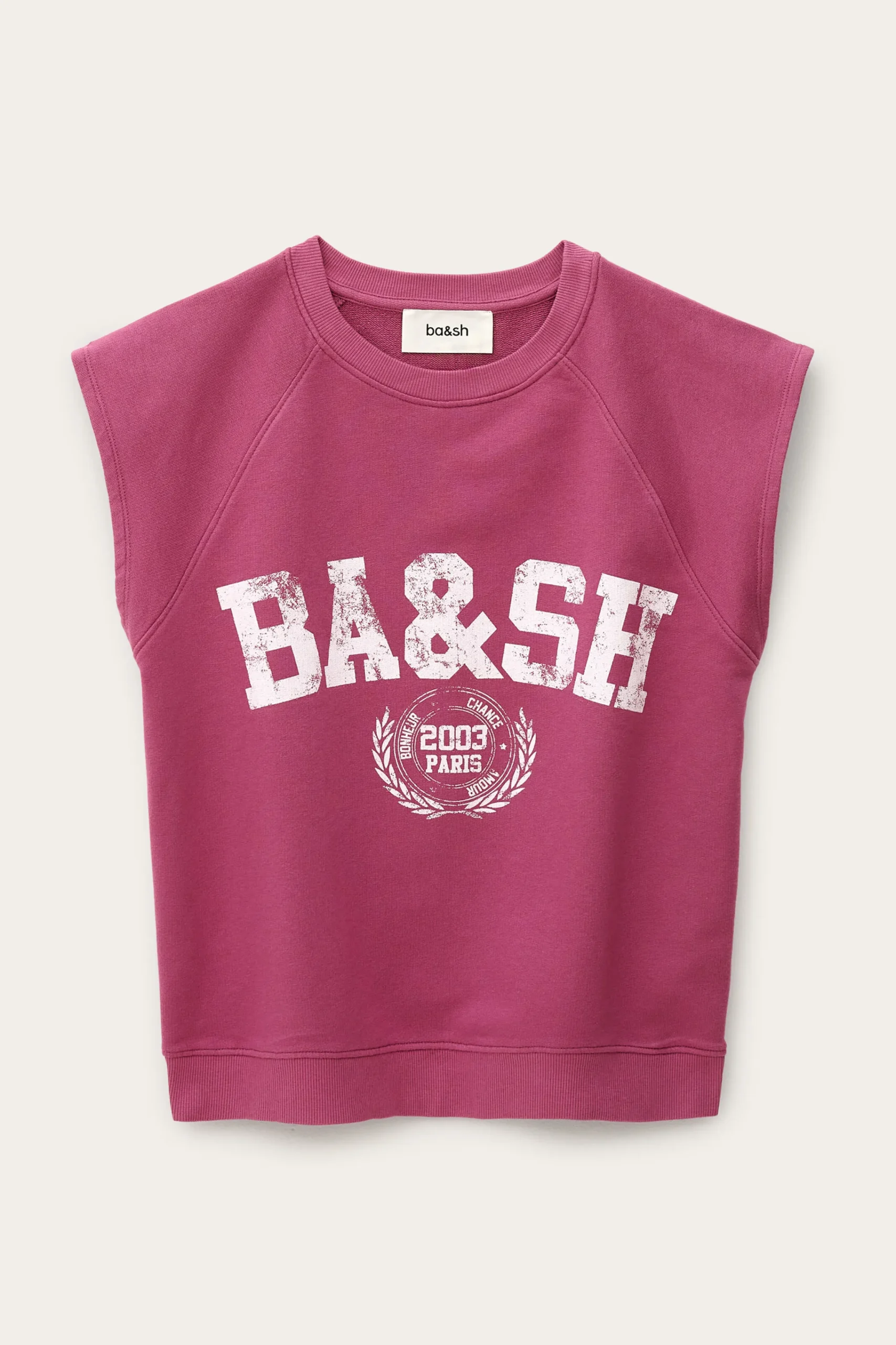 Ba&Sh BEATA sudadera sin mangas PINK Sale