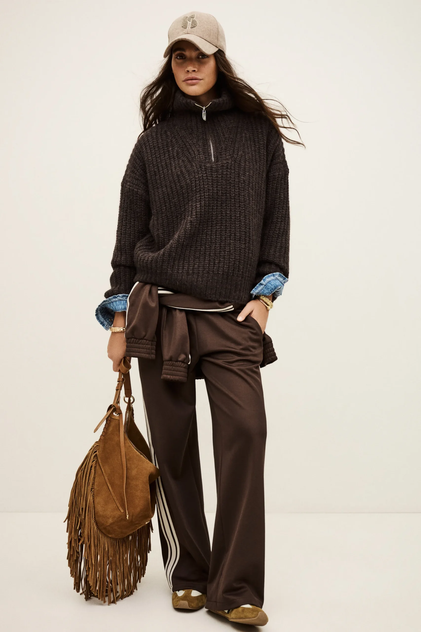 Ba&Sh BELTANE loose fit MARRON Discount