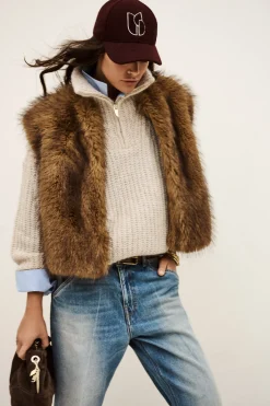Ba&Sh BELTANE loose fit BLANCO Outlet