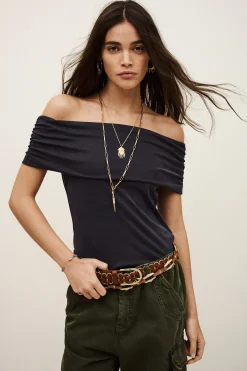 Ba&Sh BENE TOP AZUL Online