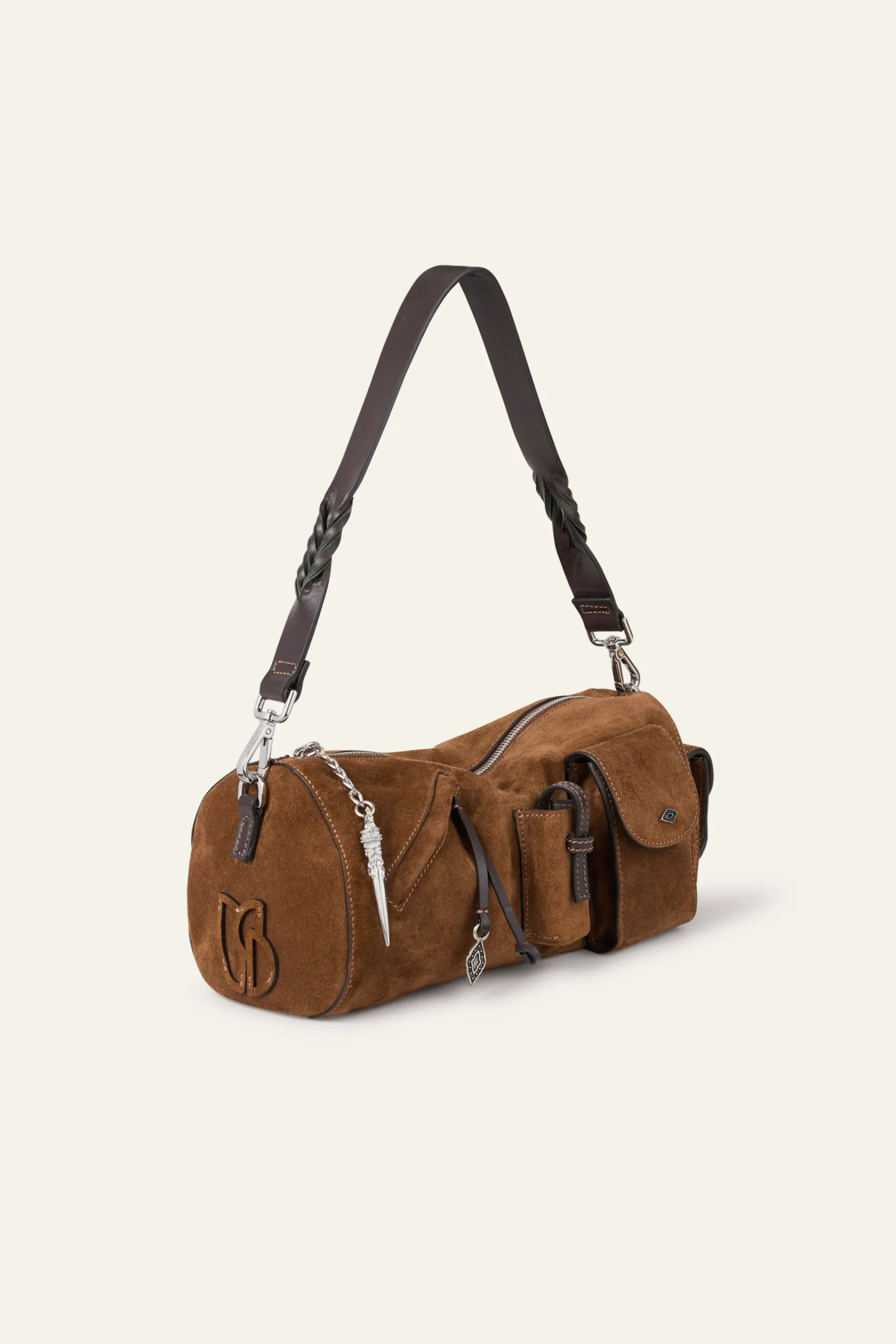 Ba&Sh BENI bolso multibolsillos MARRON Best