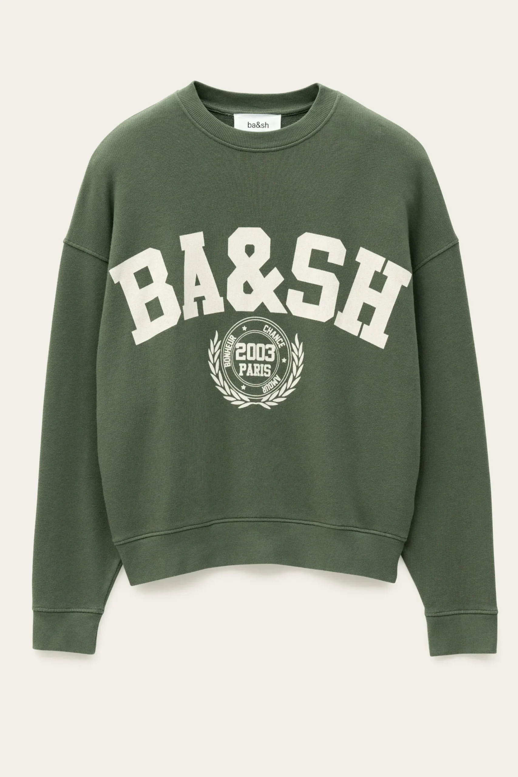 Ba&Sh BENJAMÍN camisa de entrenamiento € 45 VERDE Hot
