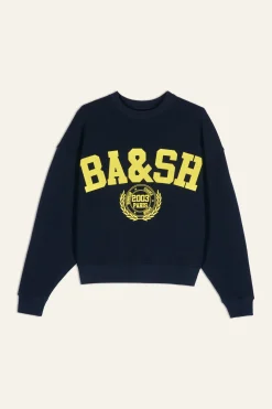 Ba&Sh BENJAMÍN sudadera recortada € 45 AZUL Discount
