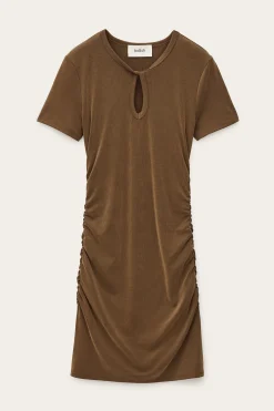 Ba&Sh BEONA vestido corto de punto MARRON Sale