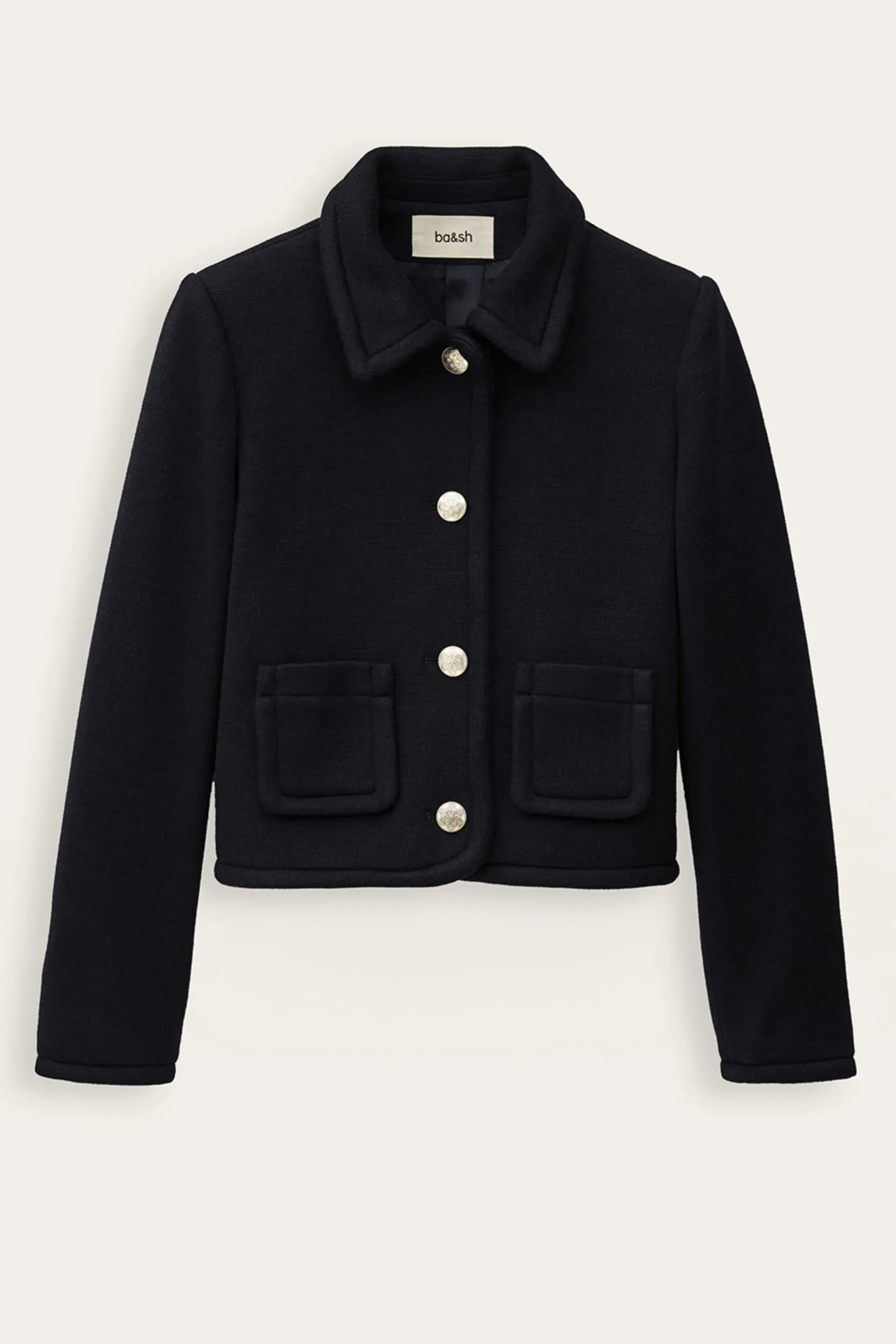 Ba&Sh BERADITH chaqueta corta ajustada AZUL Best