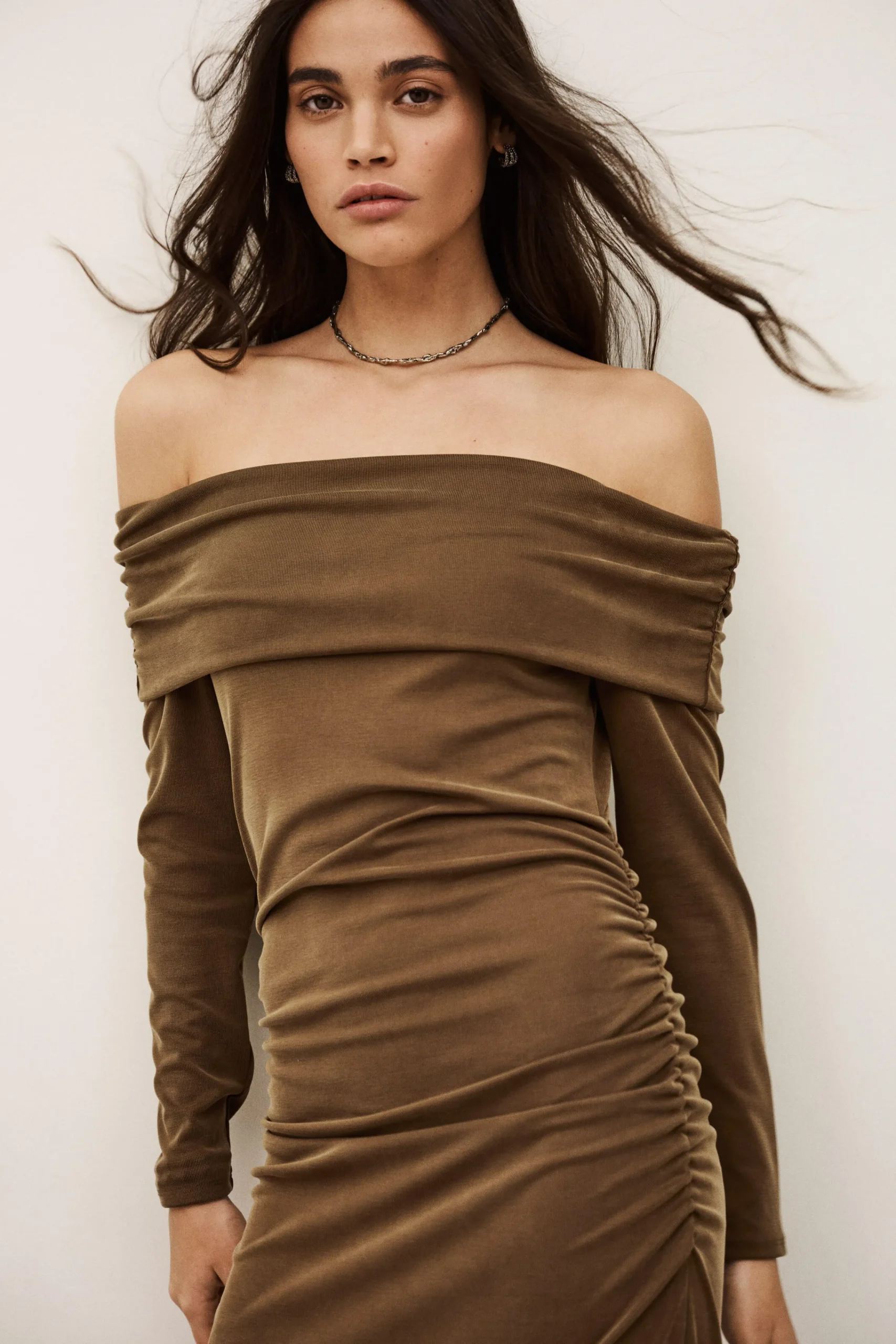 Ba&Sh BETTINA DRESS MARRON Hot