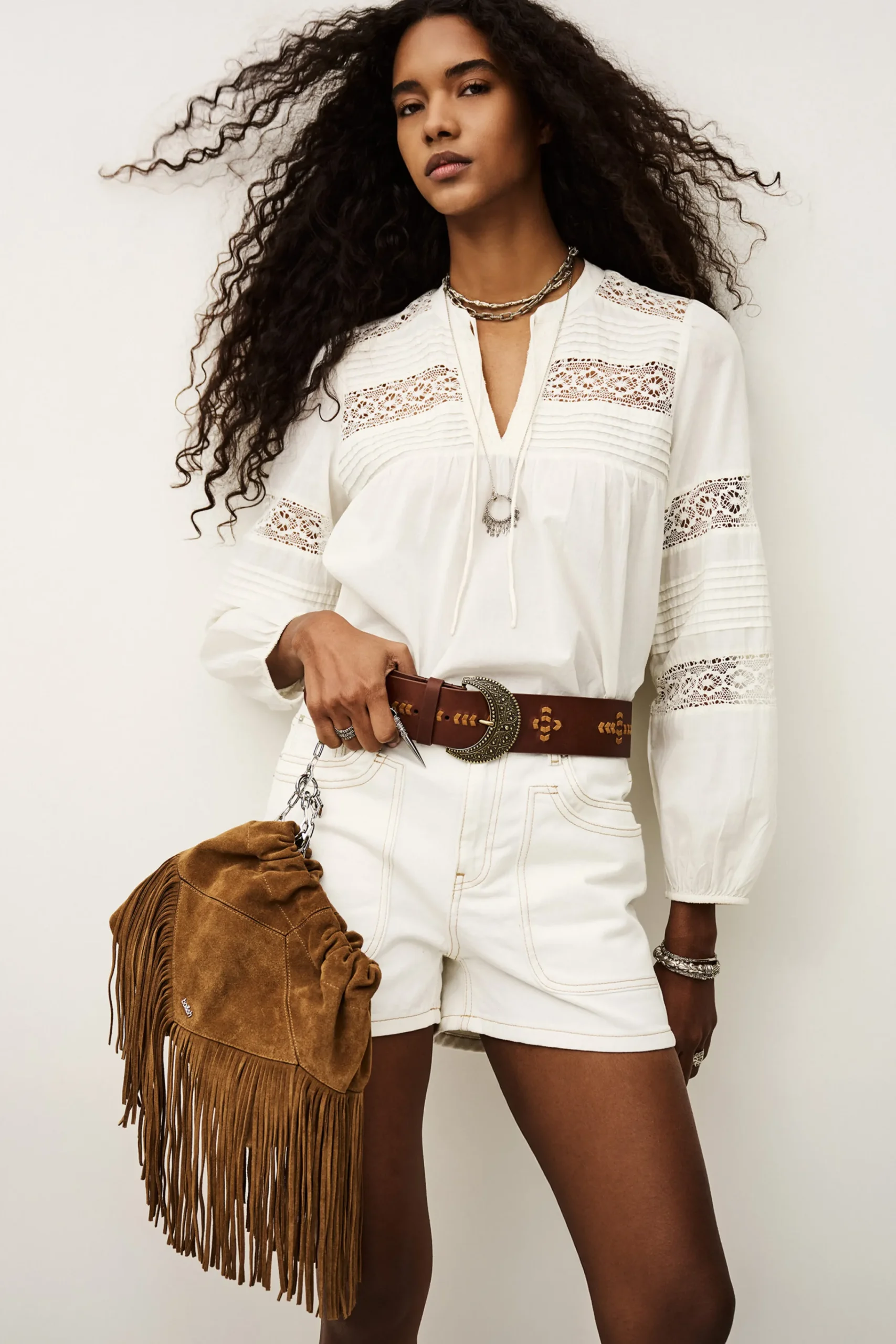 Ba&Sh BEVY pantalón corto cargo € 145 ECRU Best
