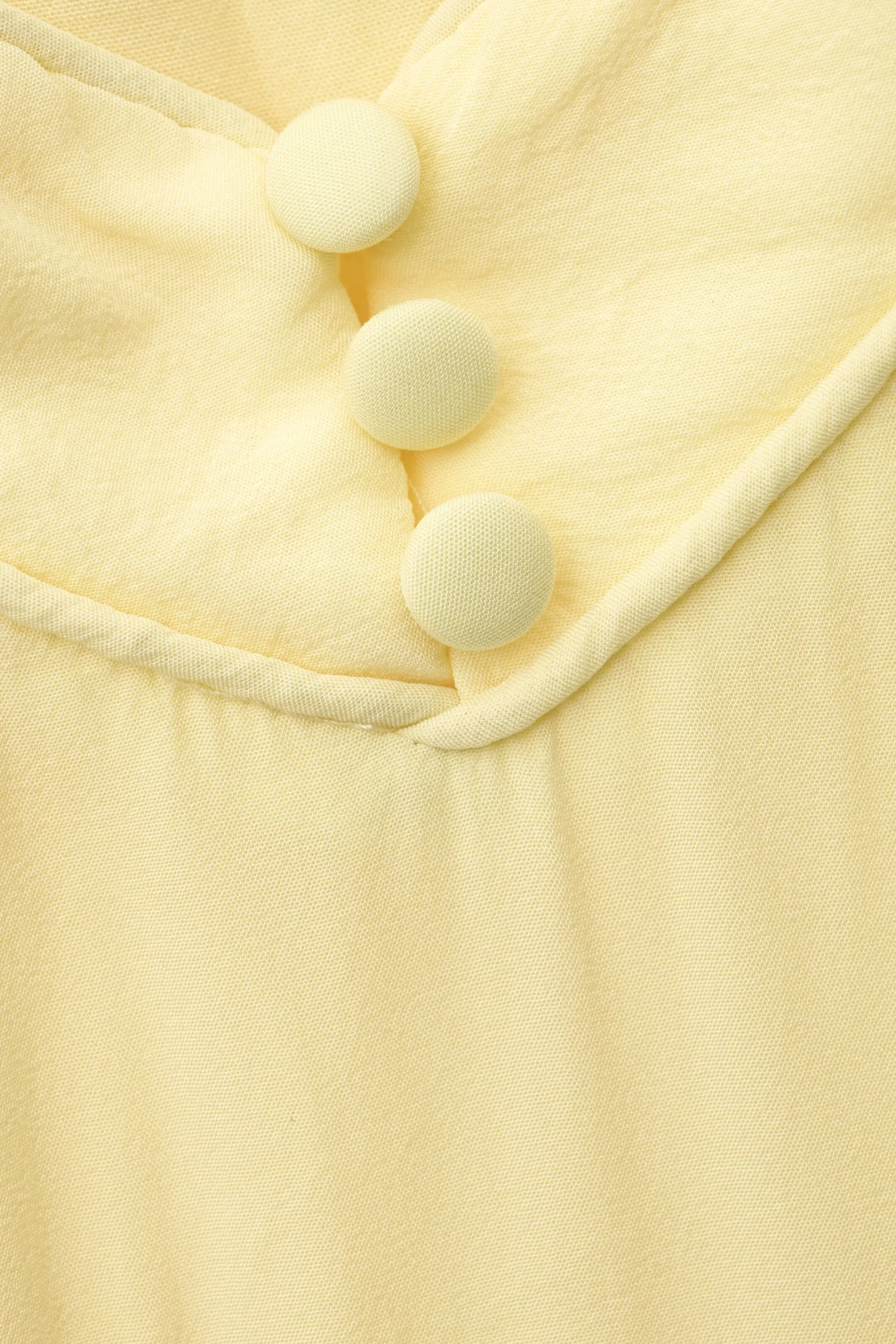Ba&Sh BILONA vestido corto AMARILLO Outlet