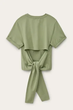 Ba&Sh BLANCA camiseta de manga corta VERDE Online