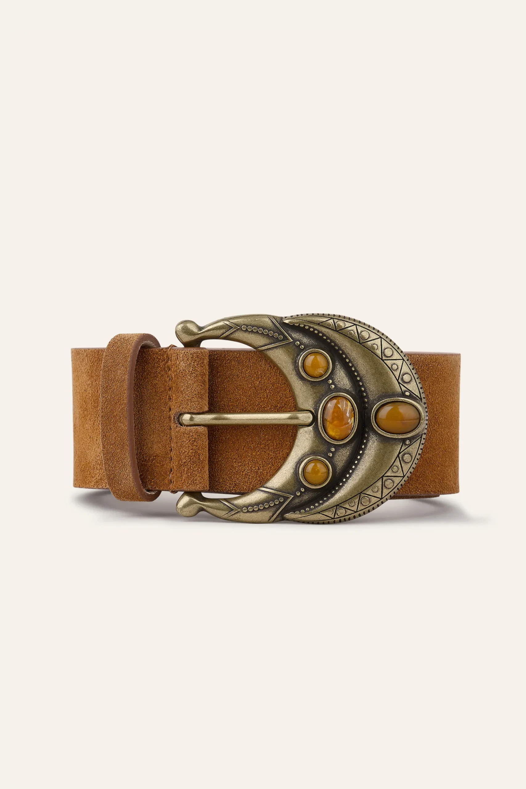 Ba&Sh BOLBI cinturón ancho € 145 MARRON New