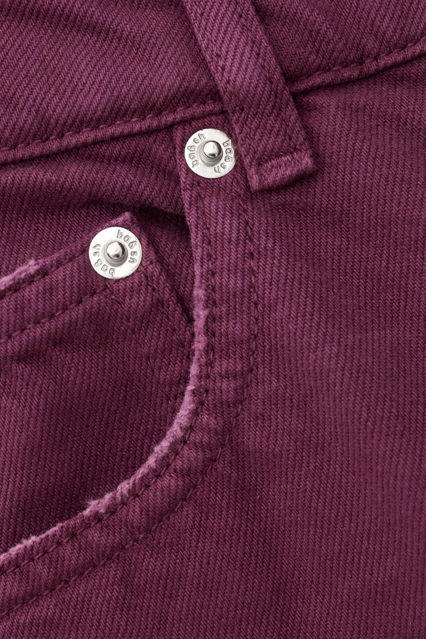 Ba&Sh BONEY vaqueros anchos € 185 PÚRPURA New