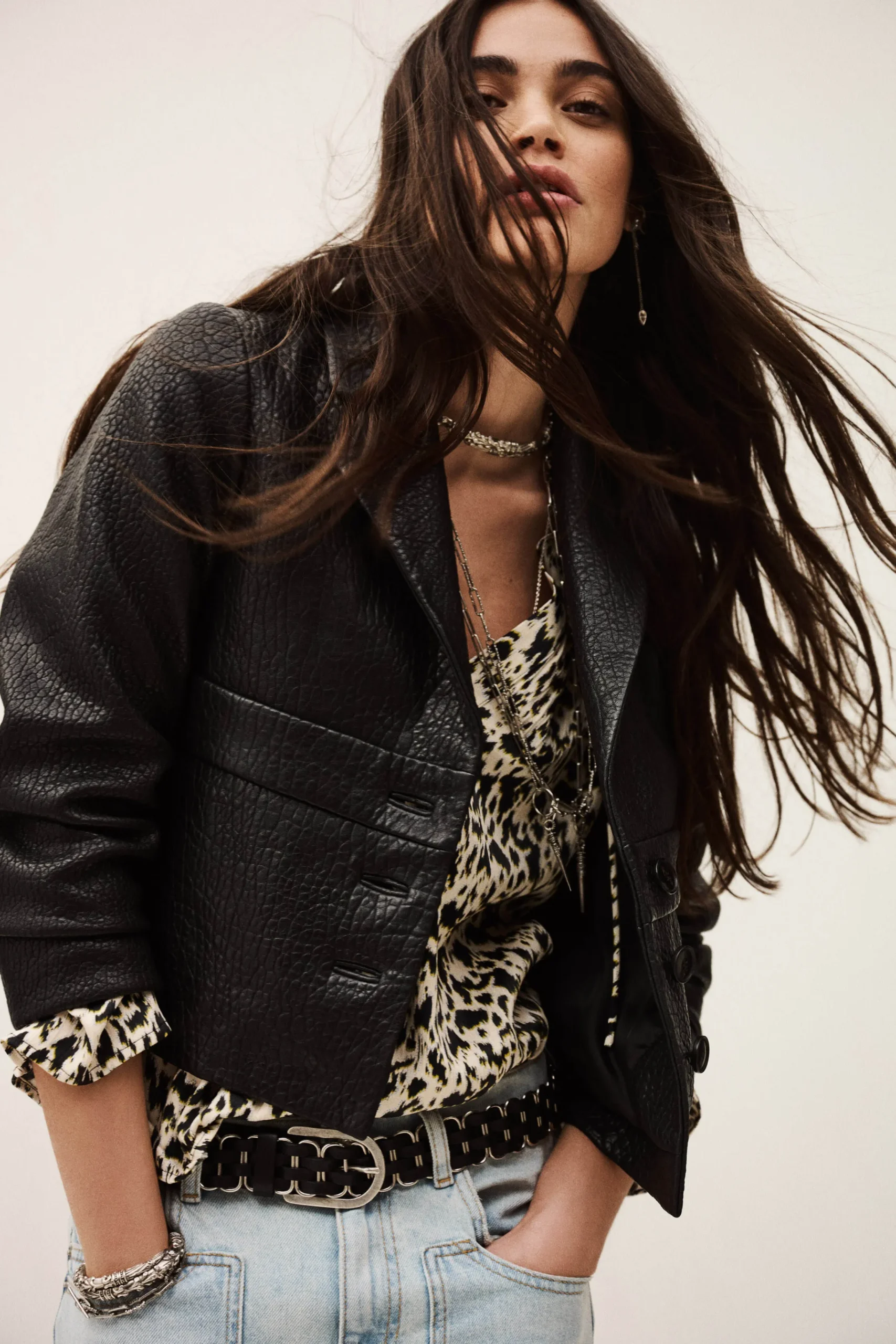 Ba&Sh BORFEO JACKET NEGRO Online