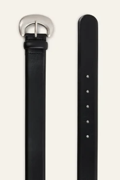 Ba&Sh BRAD cinturón de cuero € 130 € 91 NEGRO Outlet