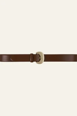 Ba&Sh BRAD cinturón de cuero € 130 € 91 MARRON Clearance