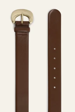 Ba&Sh BRAD cinturón de cuero € 130 € 91 MARRON Clearance