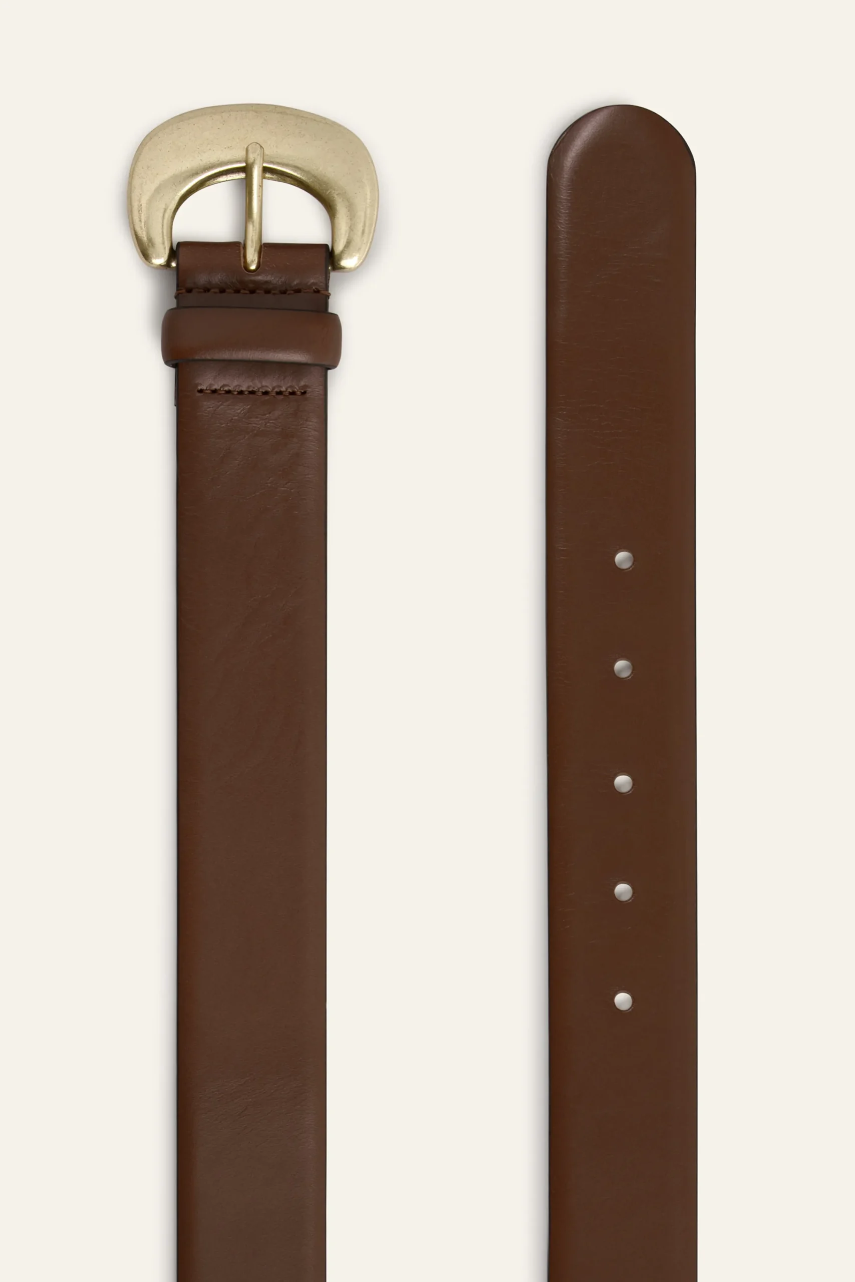Ba&Sh BRAD cinturón de cuero € 130 € 91 MARRON Clearance