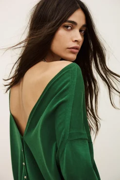 Ba&Sh BRENDA JUMPER VERDE Sale