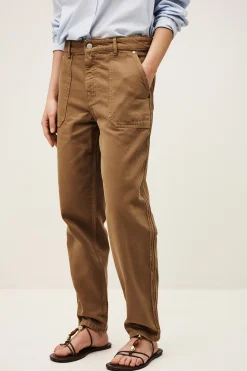 Ba&Sh CALI pantalón carrot € 195 MARRON Discount
