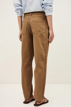 Ba&Sh CALI pantalón carrot € 195 MARRON Discount