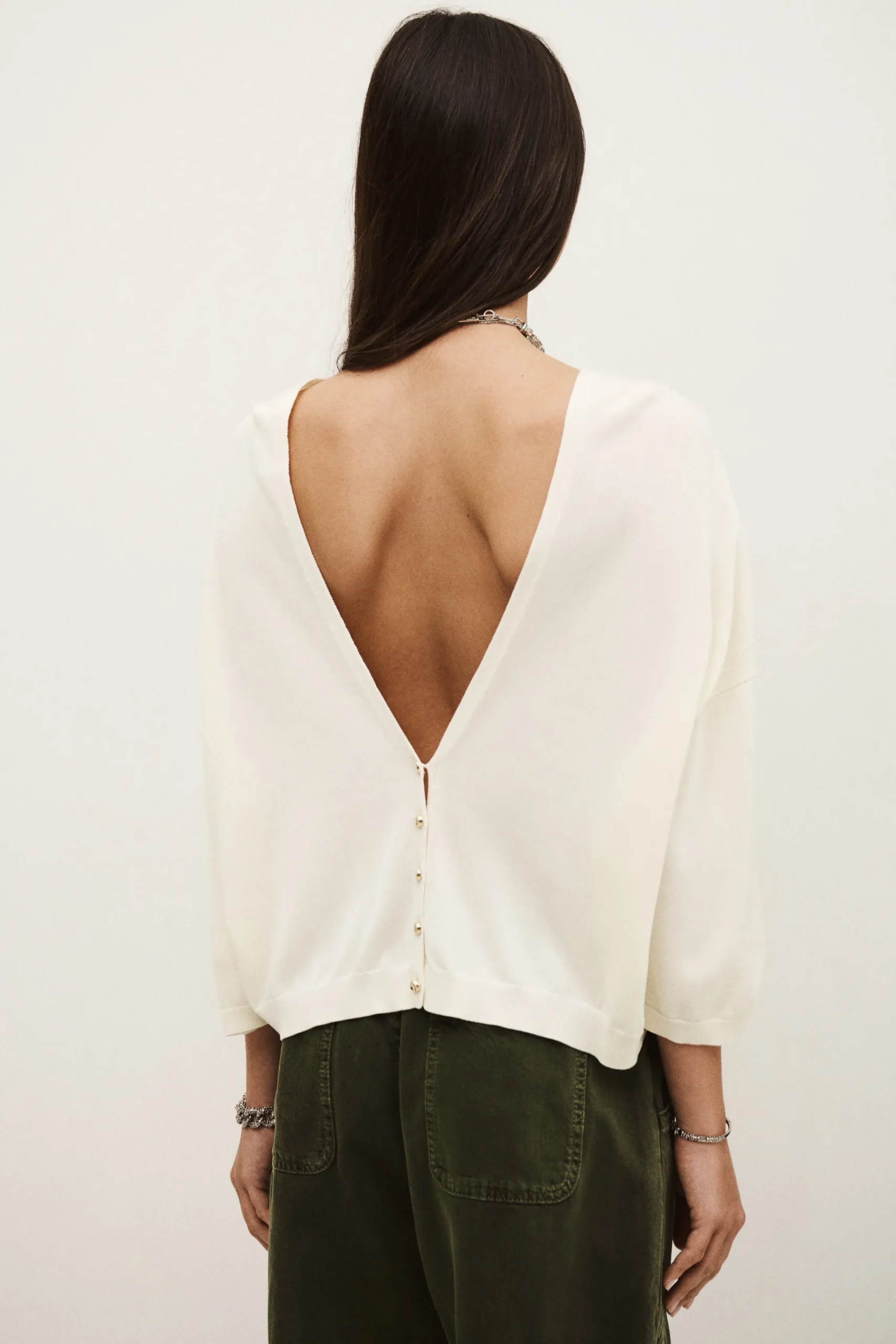 Ba&Sh CARDIGAN BRAHA ECRU Online