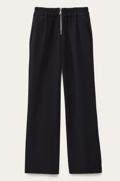 Ba&Sh CARLOS pantalones anchos a medida € 215 € 172 AZUL Outlet