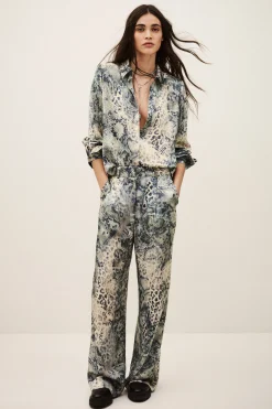 Ba&Sh CARRINA PANTS AZUL Discount