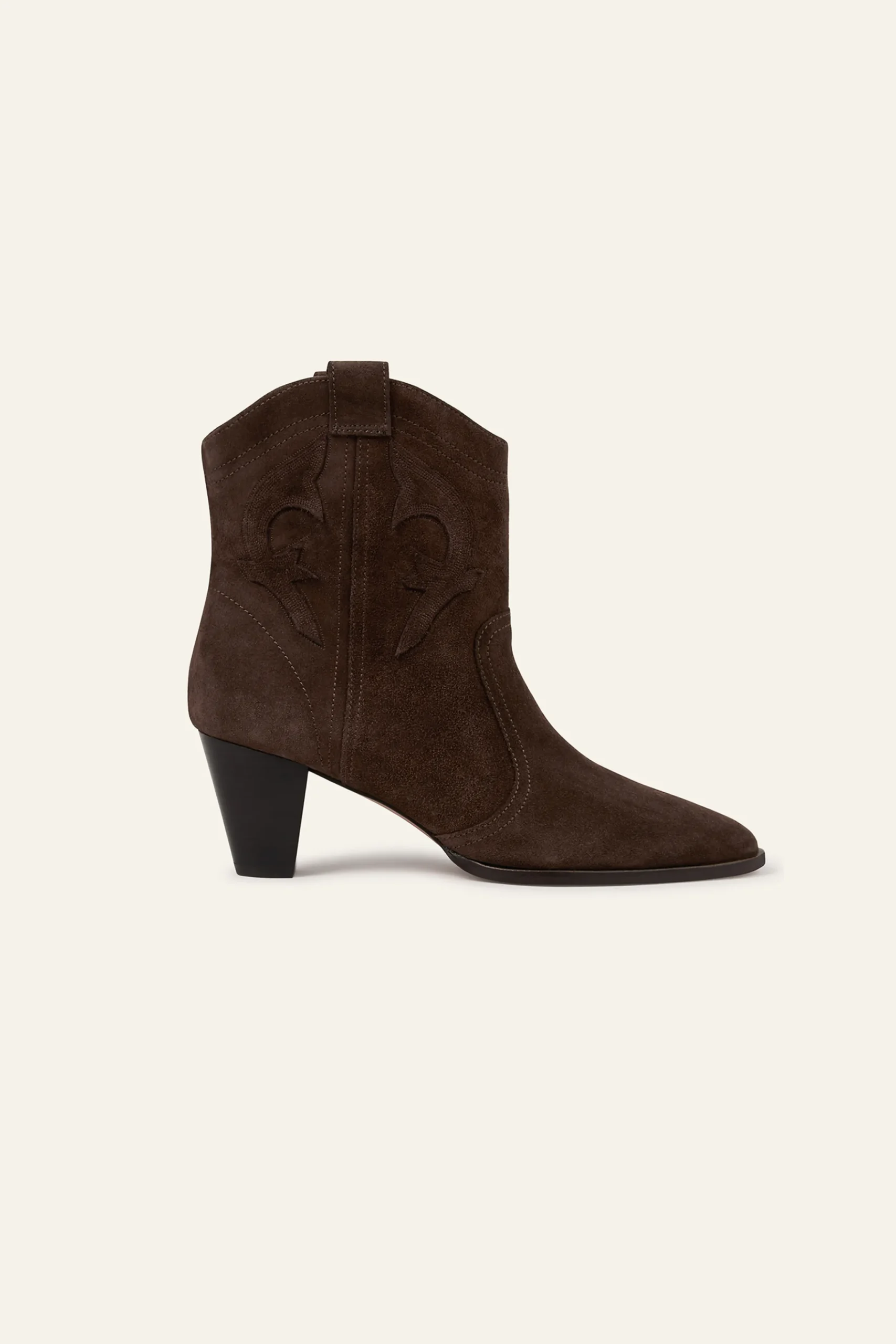Ba&Sh CASEY botas estilo western MARRON Discount