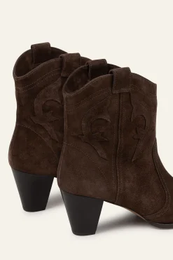 Ba&Sh CASEY botas estilo western MARRON Discount