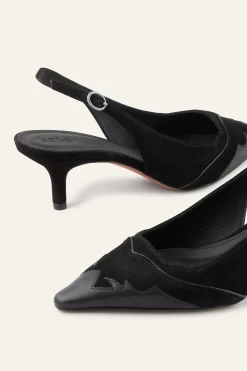 Ba&Sh CASTA zapatos de salón con correa trasera € 295 NEGRO Hot