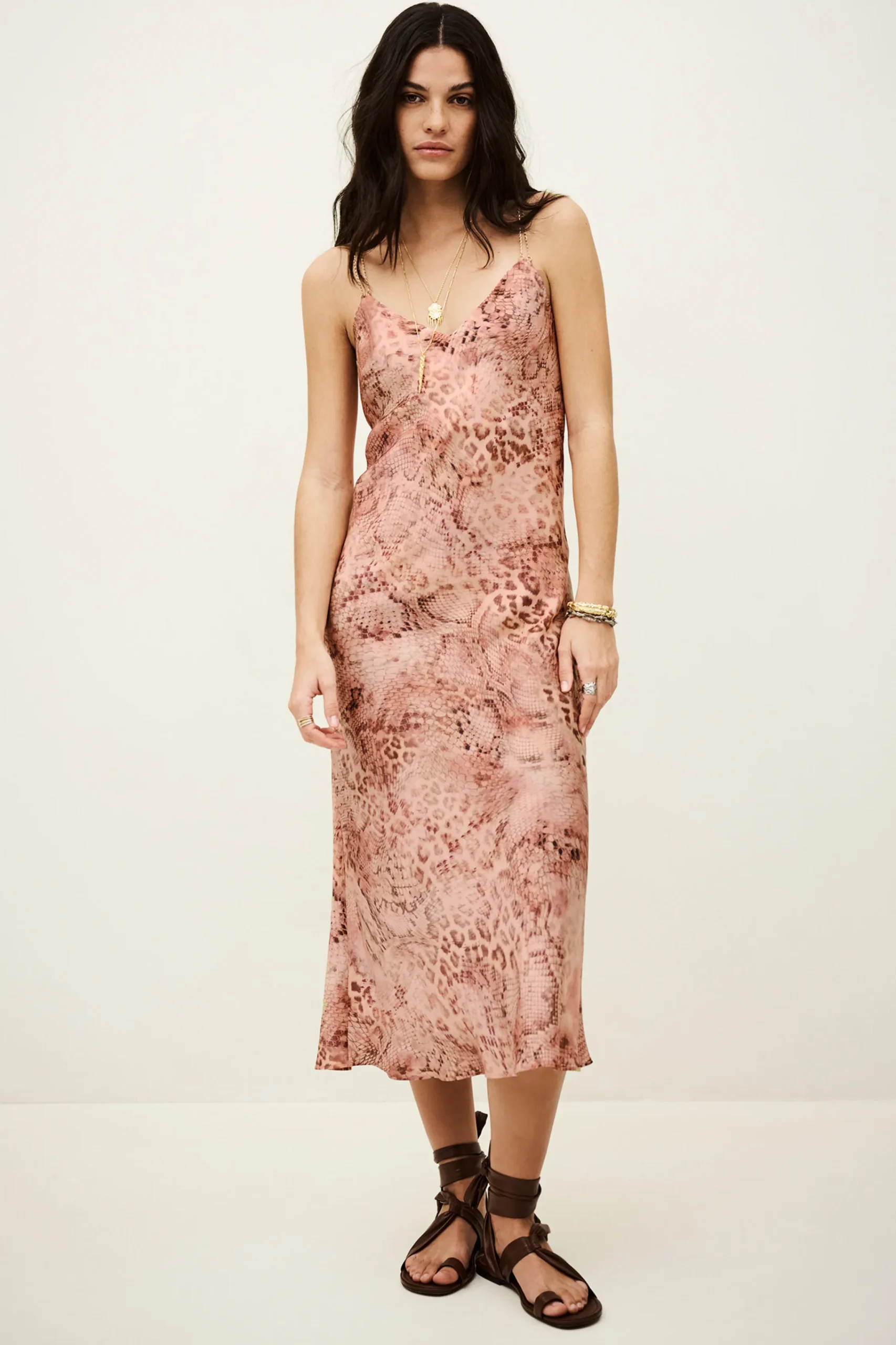 Ba&Sh CATELINA DRESS PINK Clearance