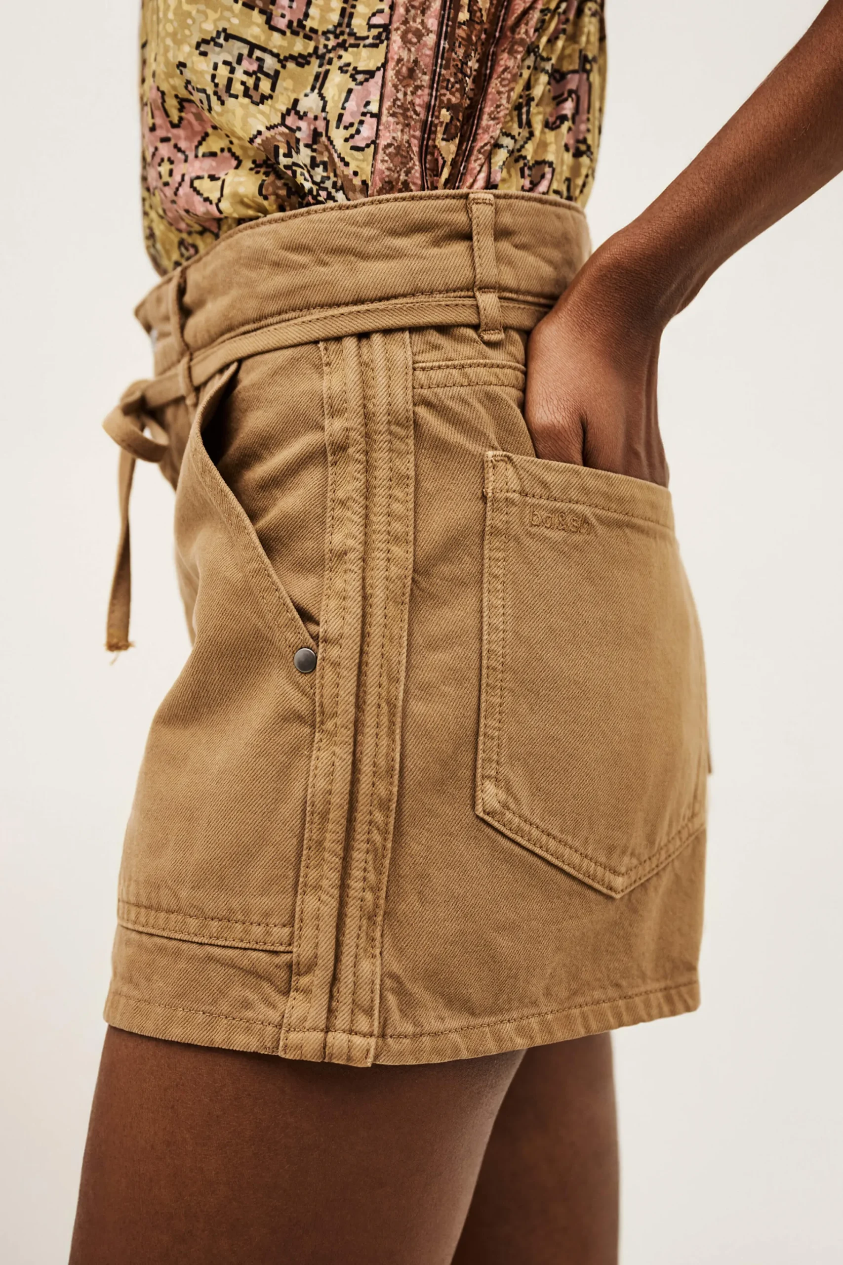 Ba&Sh CATIA pantalón corto € 155 MARRON Best