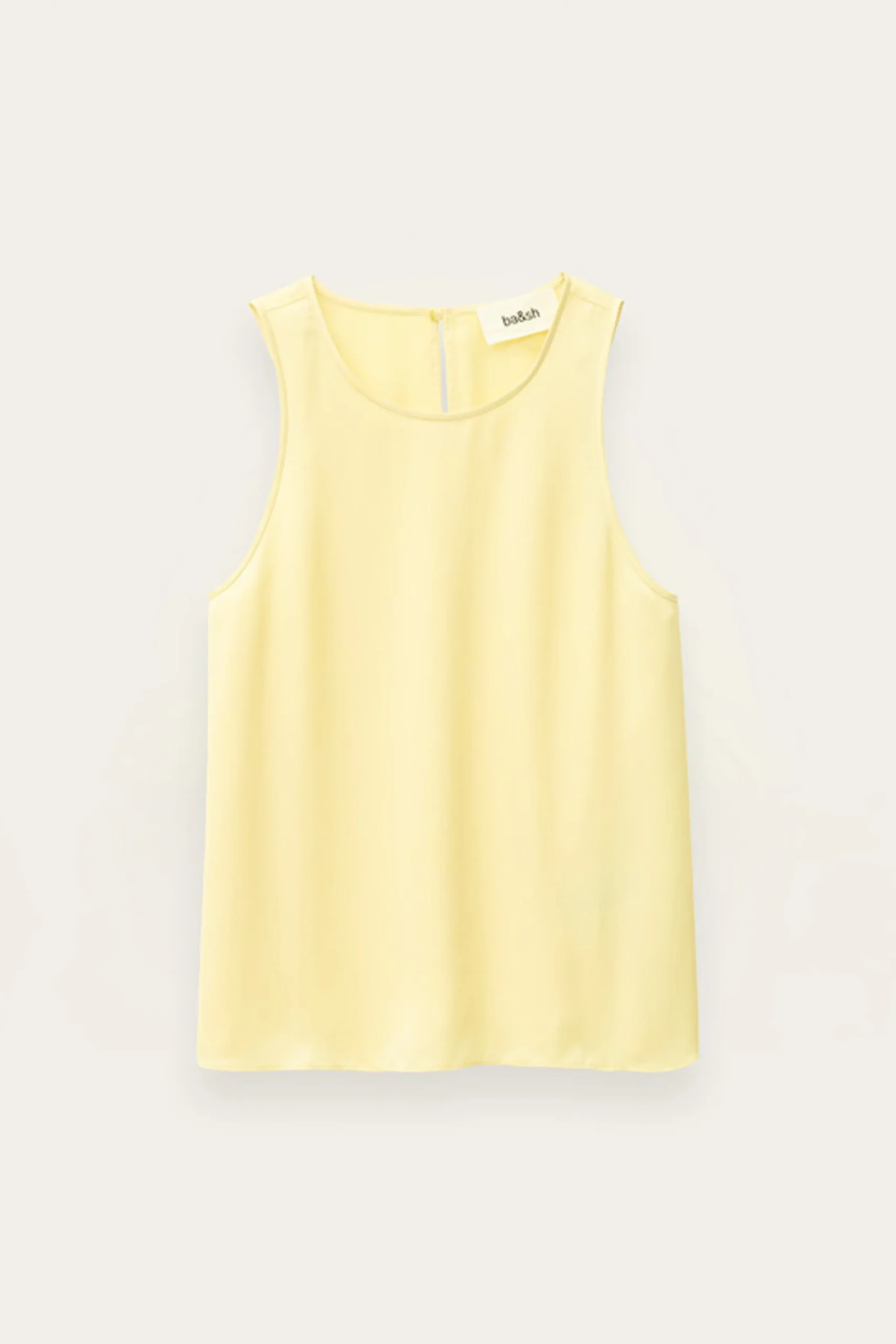 Ba&Sh CEDI top sin mangas AMARILLO Discount