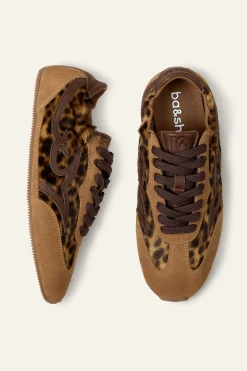 Ba&Sh CELLESTE zapatillas de piel suave IMPRESO Sale