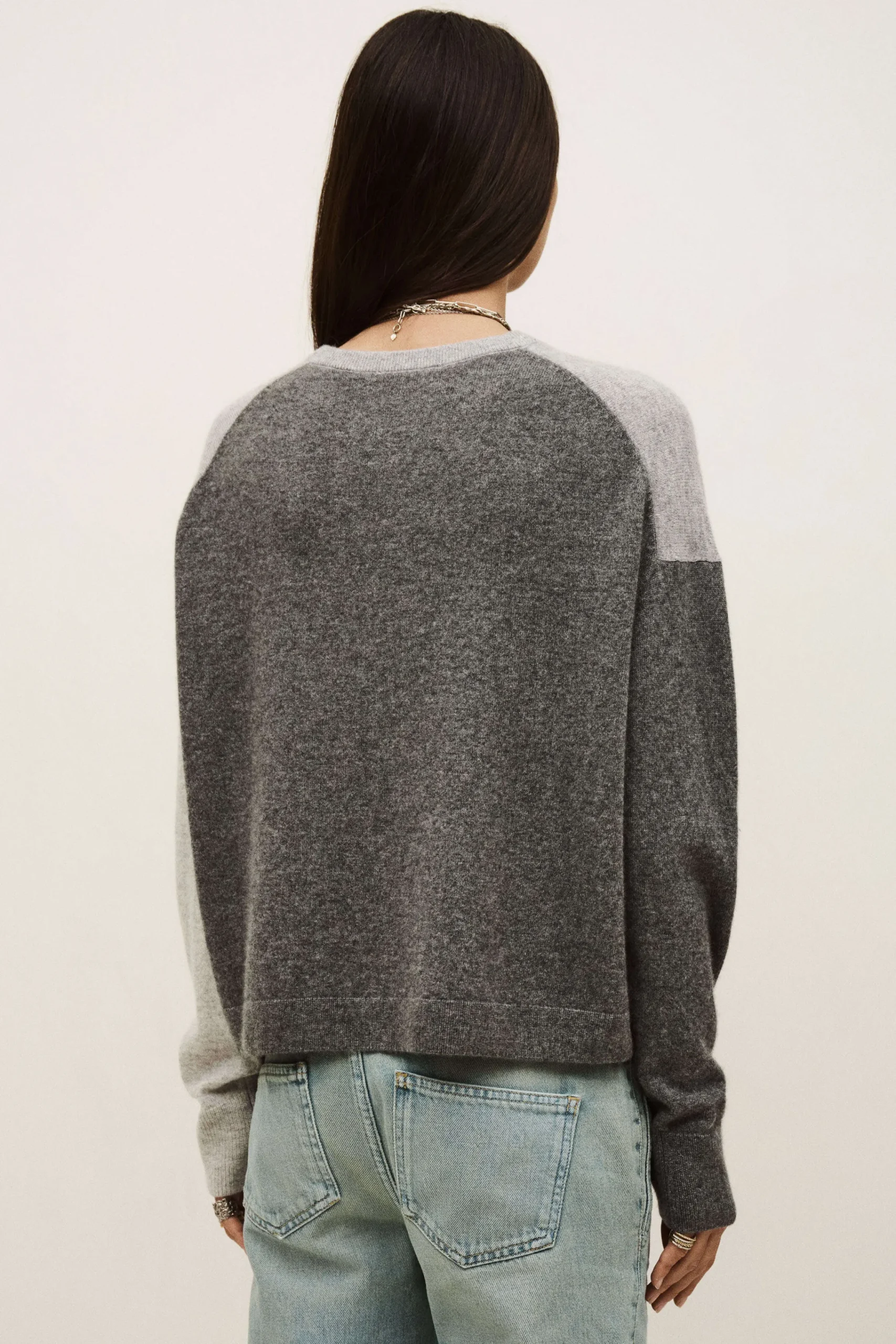 Ba&Sh CHAYA JUMPER GRIS Sale