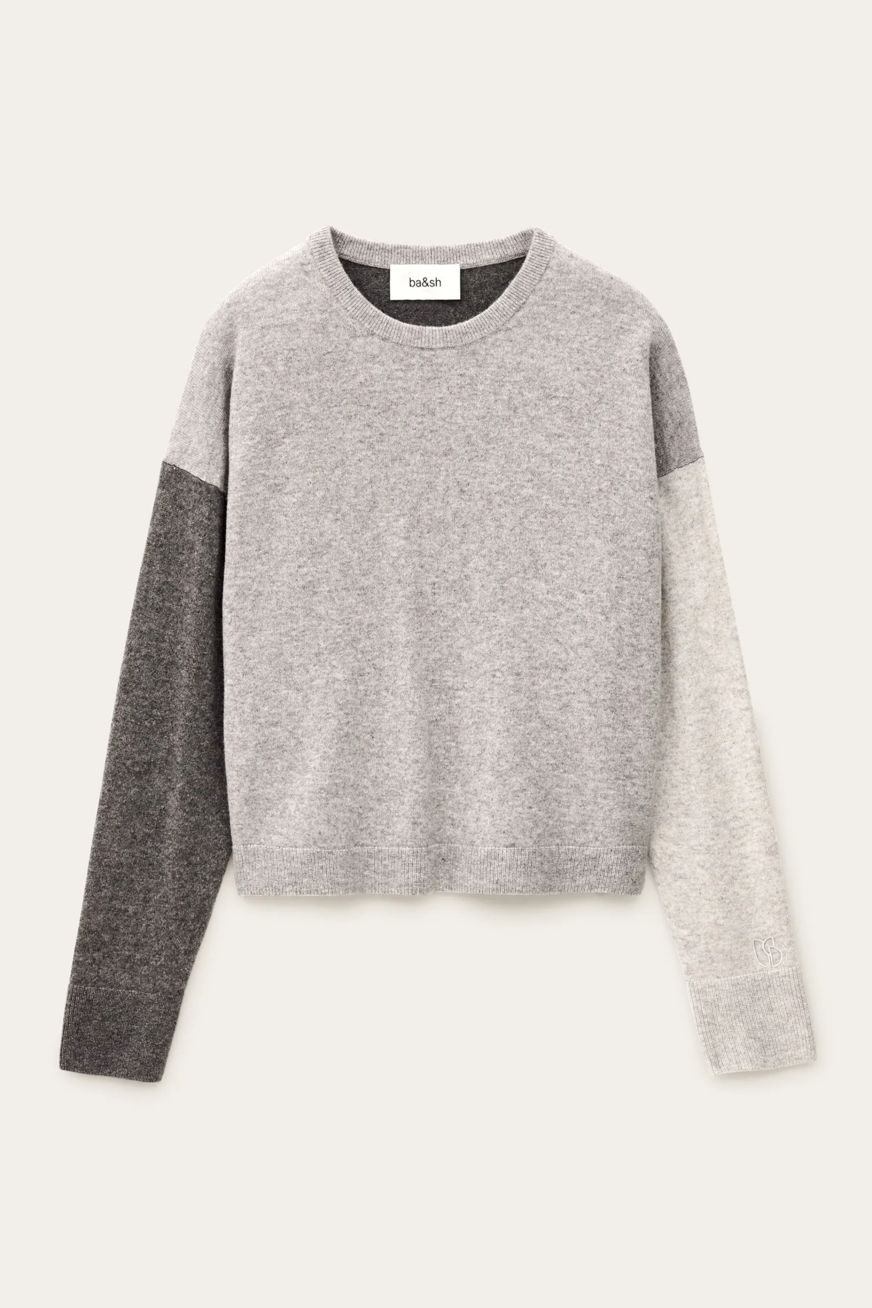 Ba&Sh CHAYA JUMPER GRIS Sale