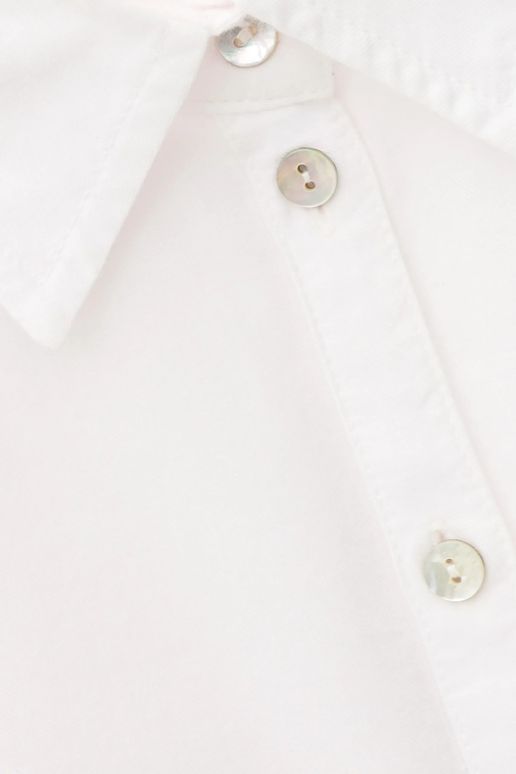 Ba&Sh CHIREN camisa de algodón BLANCO Clearance