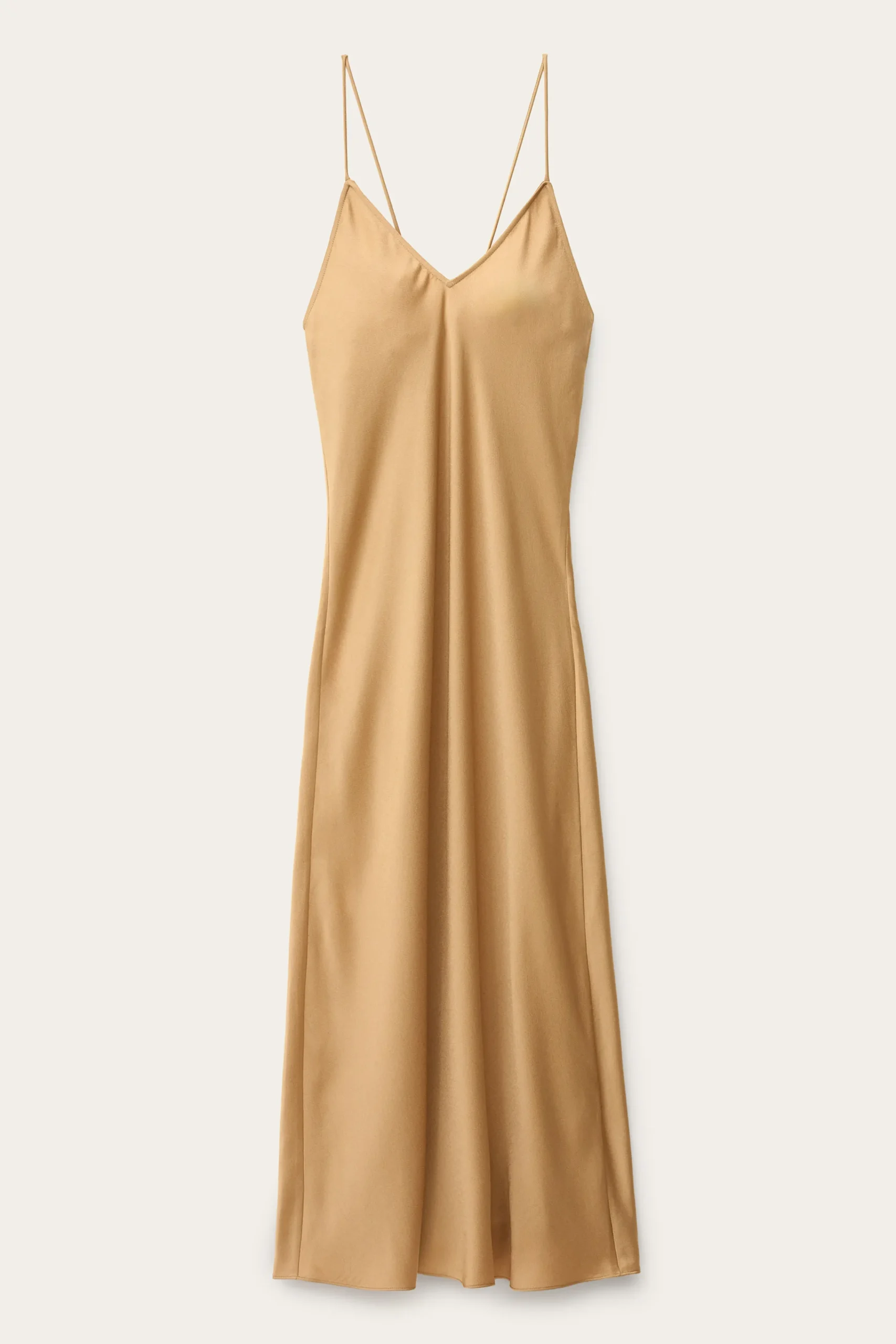 Ba&Sh CIANA vestido midi MARRON Clearance