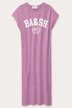 Ba&Sh CIVIA vestido tipo camiseta PINK Hot