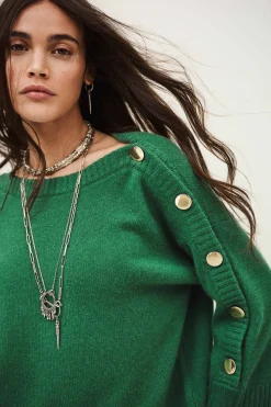 Ba&Sh CLASSY JUMPER VERDE Sale