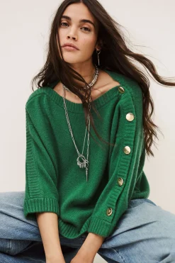 Ba&Sh CLASSY JUMPER VERDE Sale