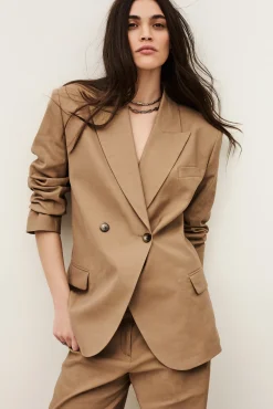 Ba&Sh CLAY chaqueta tipo blazer MARRON New