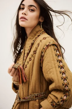 Ba&Sh COCOON JACKET MARRON Clearance