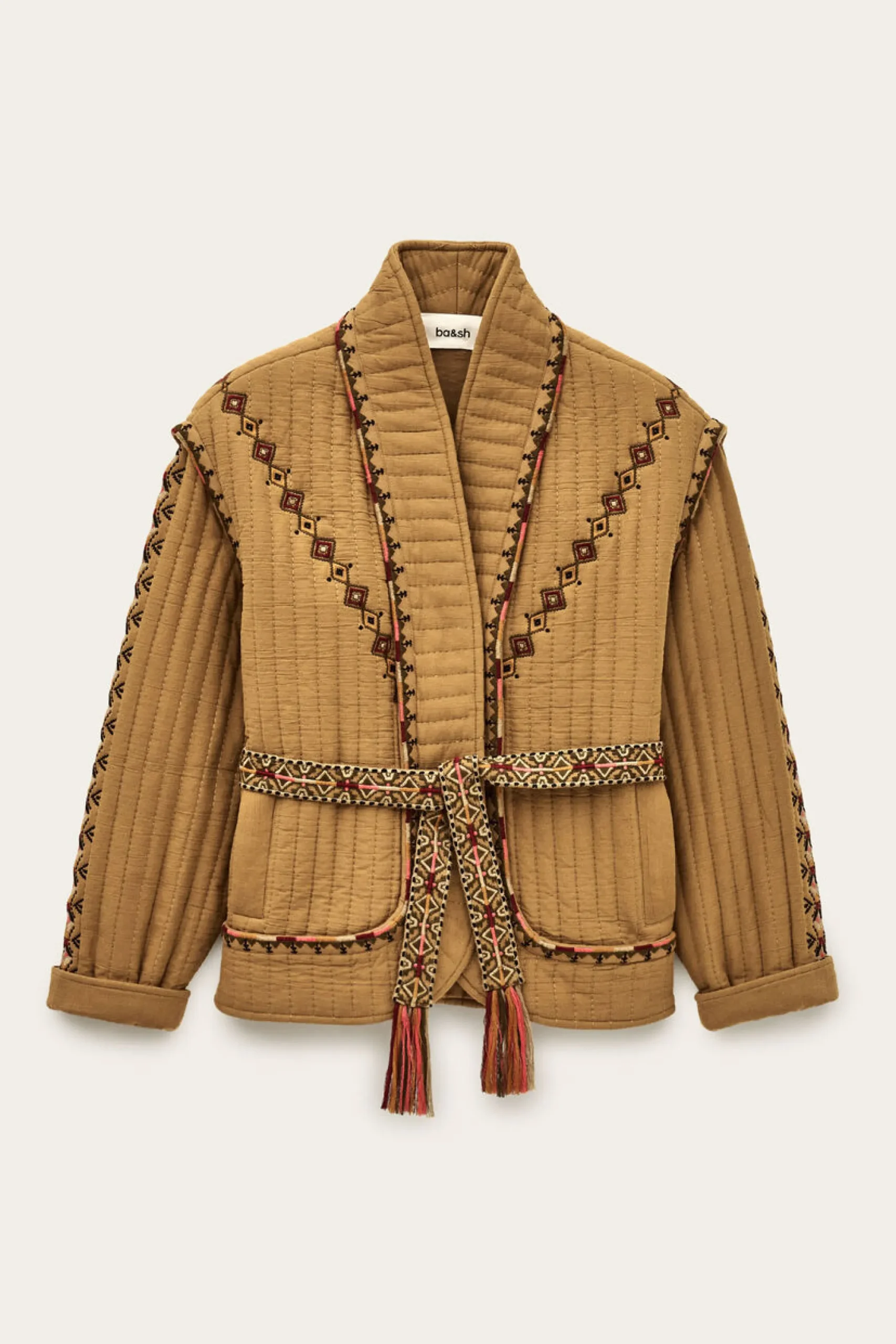 Ba&Sh COCOON JACKET MARRON Clearance
