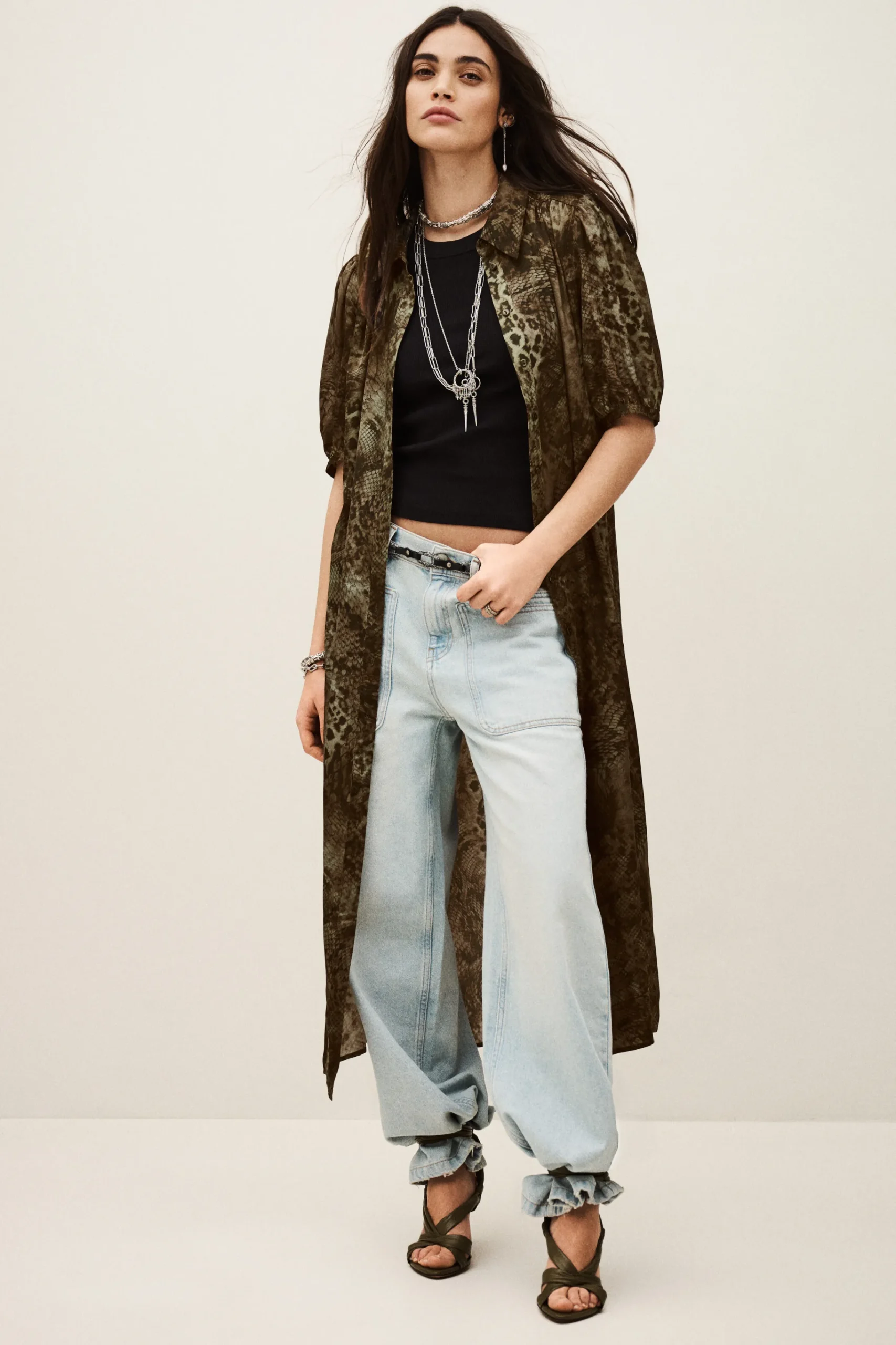 Ba&Sh CORMA DRESS VERDE Outlet