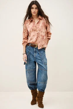 Ba&Sh CORNELIA SHIRT PINK Online