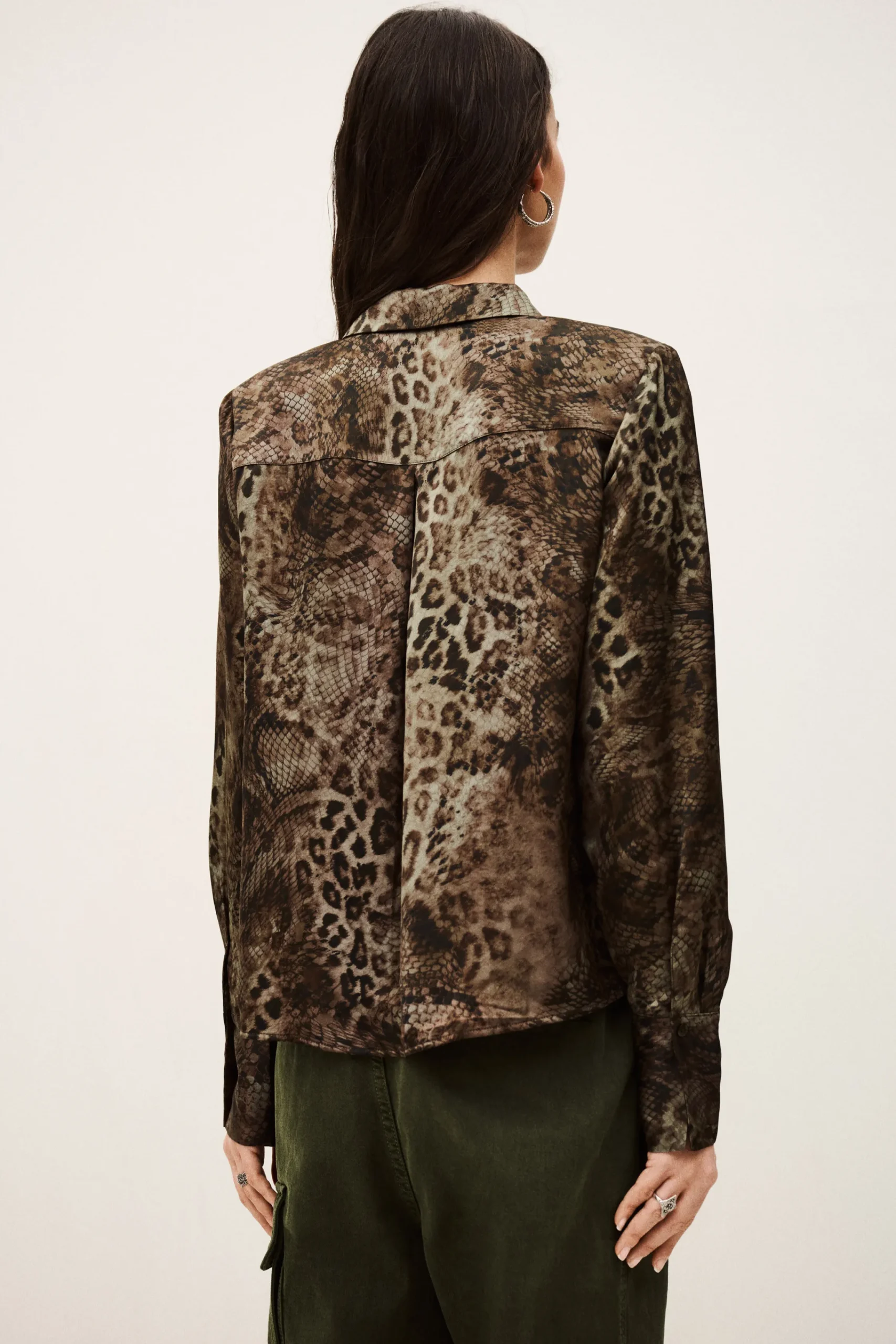Ba&Sh CORNELIA SHIRT VERDE Sale