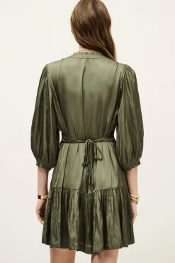 Ba&Sh CYRIALA vestido corto VERDE Best
