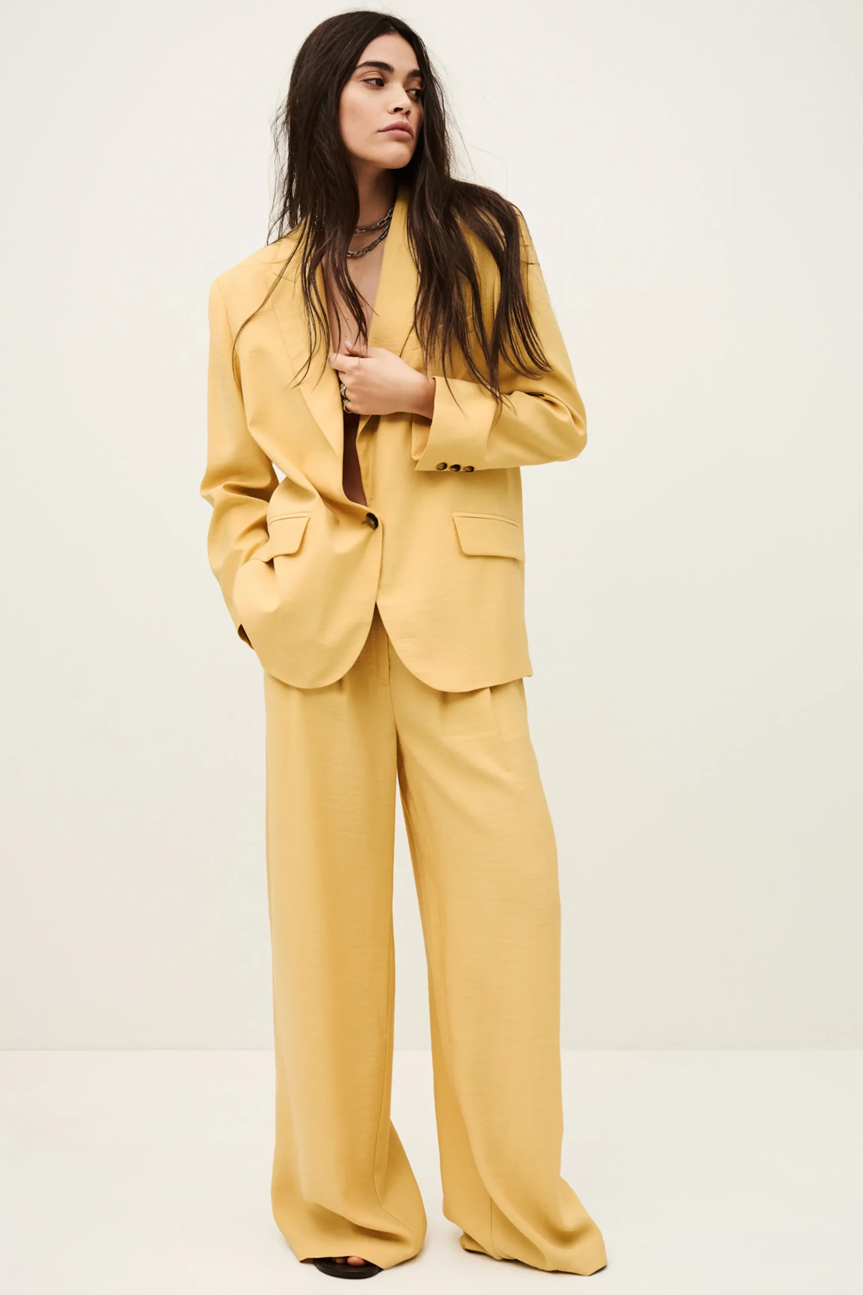 Ba&Sh DALENA chaqueta de traje AMARILLO Clearance