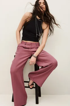 Ba&Sh DEANA pantalón recto € 195 PINK Hot
