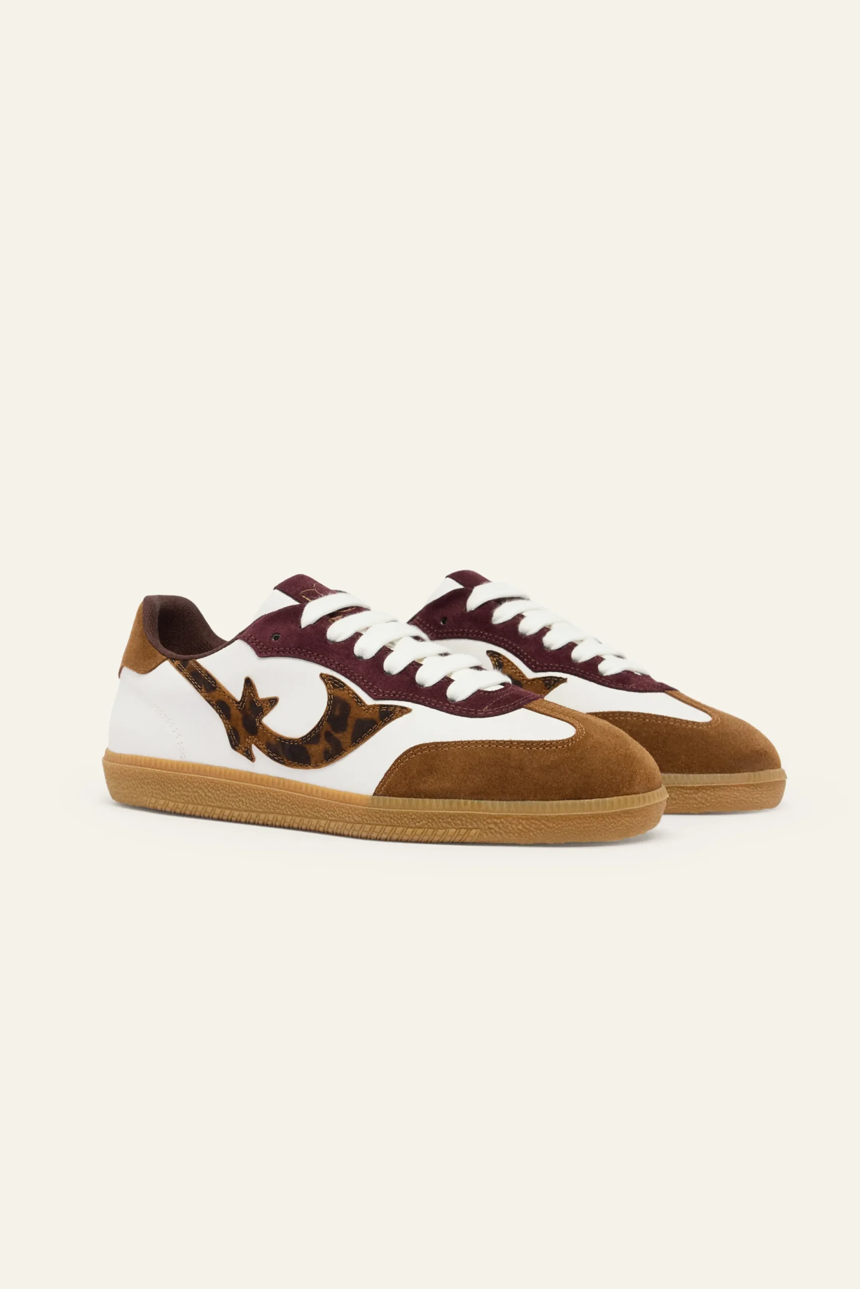 Ba&Sh deportivas zapatillas con suela en contraste IMPRESO Clearance